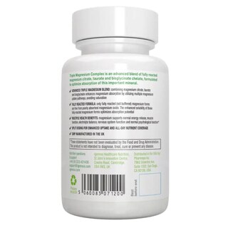 Foto 7 | Suplemento Igennus Triple Magnesium Complex 90 Cápsulas - Venta Internacional.