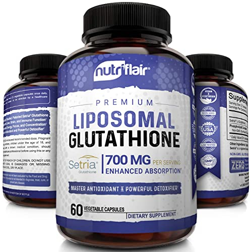 Foto 4 pulgar | Suplemento Nutriflair De Glutatión Liposomal Setria  700 Mg - Venta Internacional.