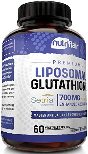 Foto 6 pulgar | Suplemento Nutriflair De Glutatión Liposomal Setria  700 Mg - Venta Internacional.