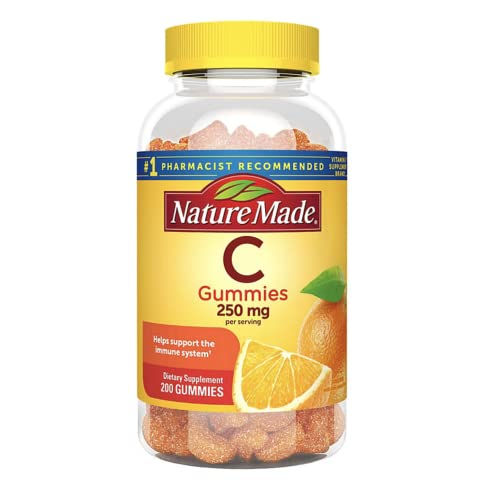 Foto 2 pulgar | Suplemento Dietético De Vitamina C Nature Made Adult Gummies 200 - Venta Internacional.