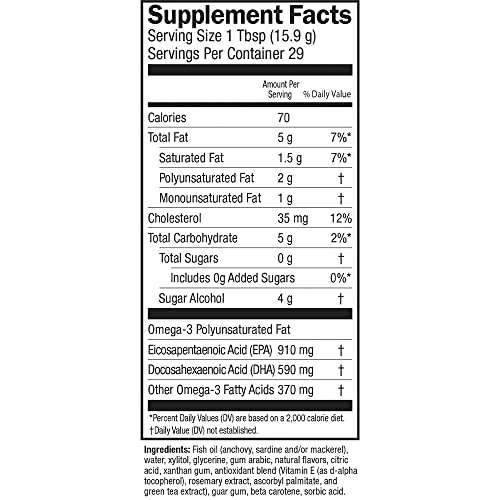 Foto 3 | Complementa El Sorbete De Cítricos Barlean's De Alta Potencia Con Omega 3 Y Pescado - Venta Internacional.