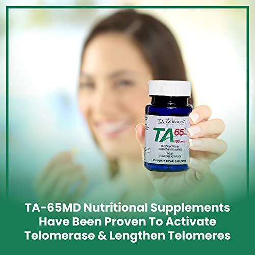 Foto 4 | Suplemento De Activación De La Telomerasa Ta-65 De T.a. Sciences, 30 Cápsulas - Venta Internacional.