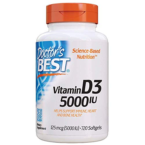 Foto 2 pulgar | Suplemento Doctor's Best de Vitamina D3 5000 Ui 720 Cápsulas - Venta Internacional