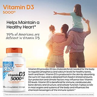Foto 4 | Suplemento Doctor's Best de Vitamina D3 5000 Ui 720 Cápsulas - Venta Internacional