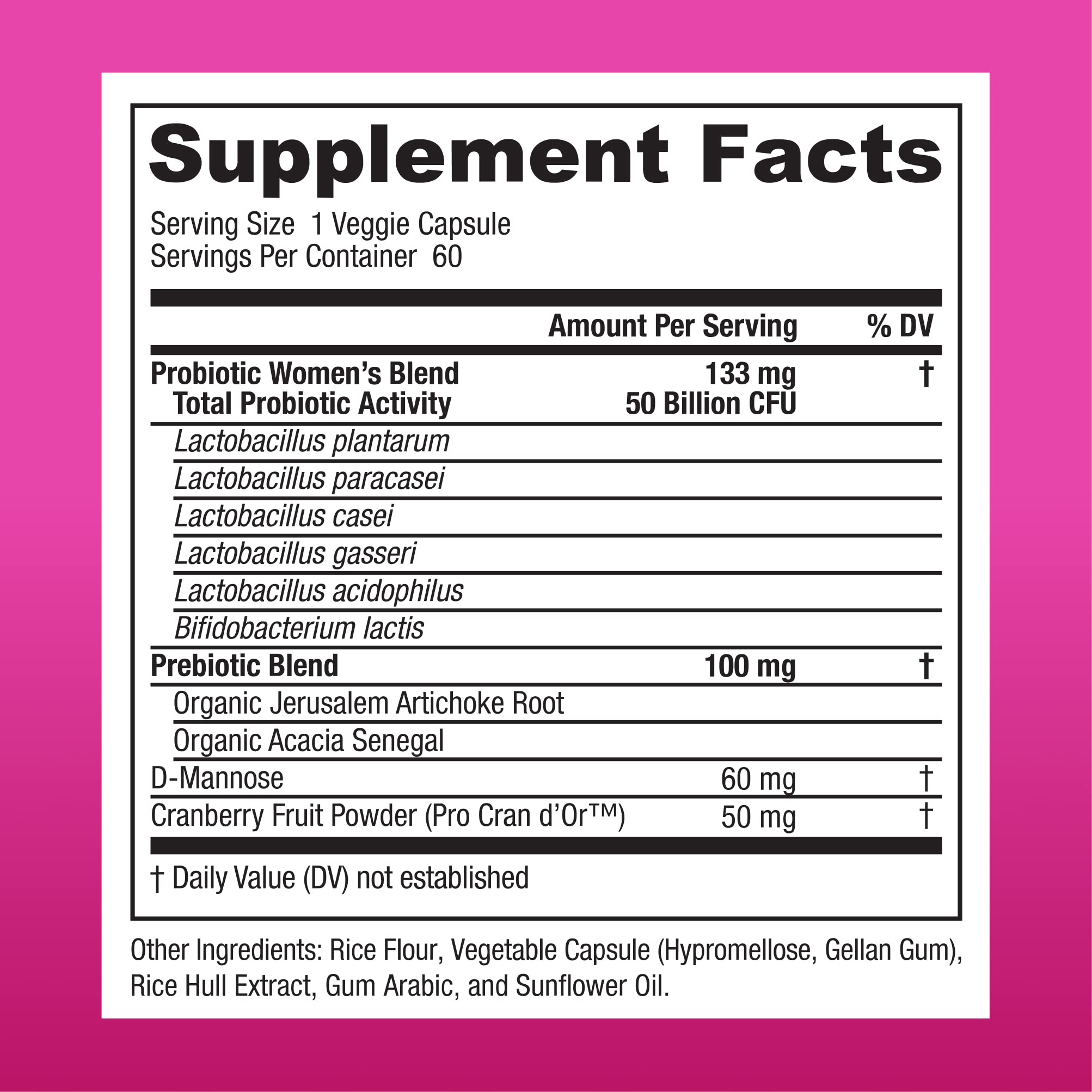 Foto 2 | Probióticos Physician's Choice Ph Balance Digestive Ut Women - Venta Internacional.