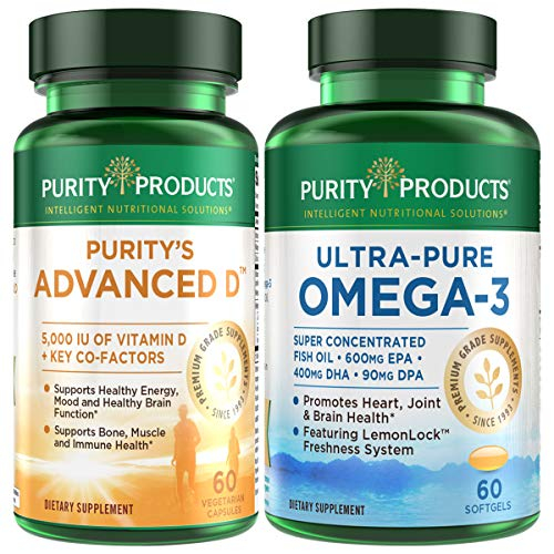 Foto 2 pulgar | Supplement Purity Products Dr. Cannell's Advanced D + Omega- - Venta Internacional.