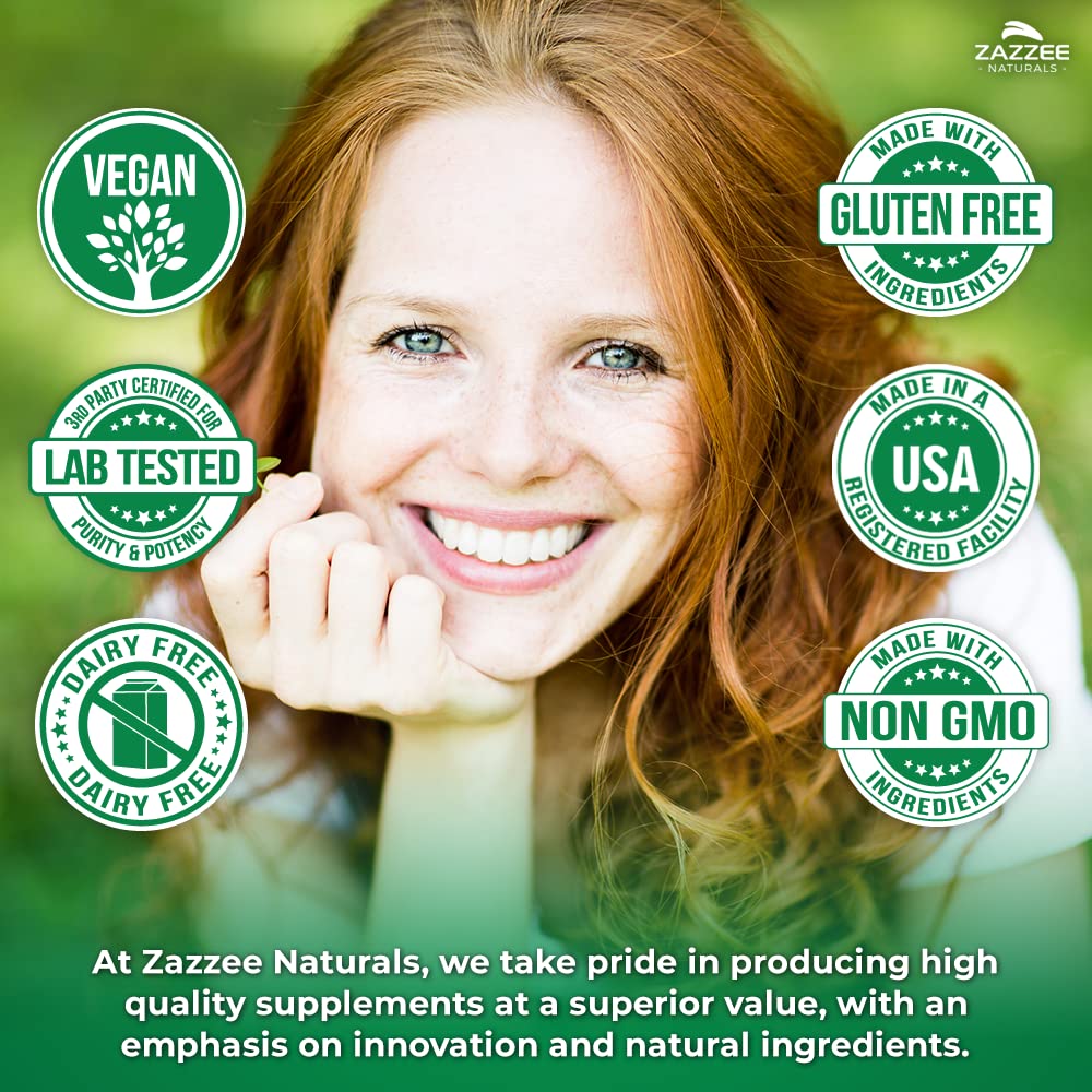 Foto 6 pulgar | Suplemento Zazzee Extra Strength Beta Glucans 1000 Mg - Venta Internacional.