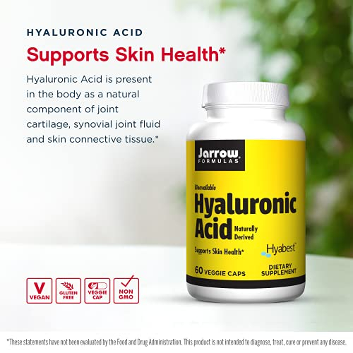 Foto 3 | Suplemento De Ácido Hialurónico De Jarrow Formulas, 50 Mg, 60 Cápsulas Vegetarianas - Venta Internacional.