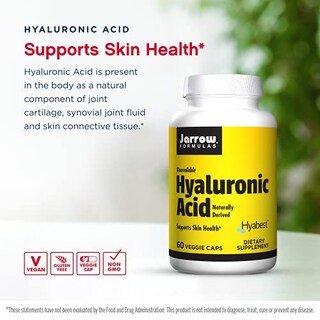 Foto 3 | Suplemento De Ácido Hialurónico De Jarrow Formulas, 50 Mg, 60 Cápsulas Vegetarianas - Venta Internacional.