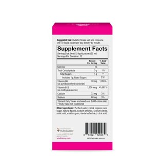 Foto 3 | Suplemento Youtheory Vitamina B12 B6 Daily Energy Frambuesa - Venta Internacional.
