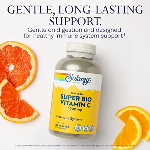 Foto 4 pulgar | Suplemento Solaray Super Bio De Vitamina C Tamponada, 1000 Mg - Venta Internacional.