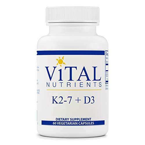 Foto 2 pulgar | Suplemento De Vitamina K2-7 + D3 De Vital Nutrients, 60 Cápsulas - Venta Internacional.