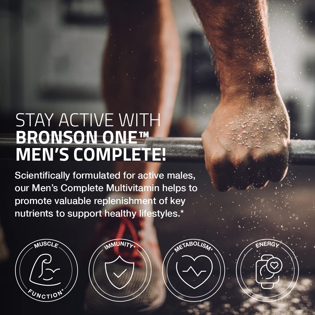 Foto 4 | Multivitamínico Bronson One Daily, Multimineral Completo Para Hombres - Venta Internacional.