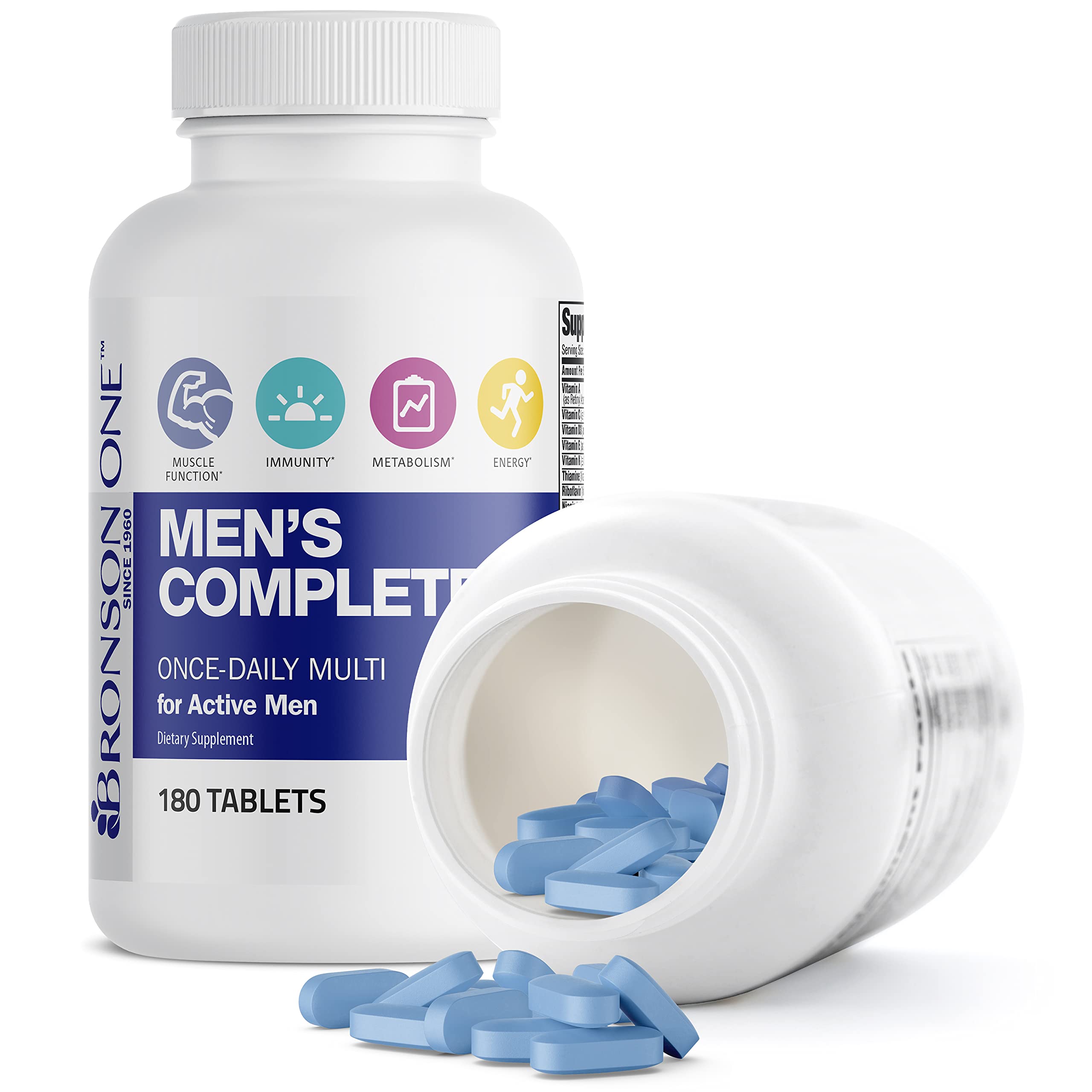 Foto 6 | Multivitamínico Bronson One Daily, Multimineral Completo Para Hombres - Venta Internacional.