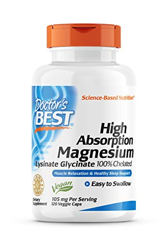 Foto 2 pulgar | Suplemento Doctor's Best, Lisinato De Magnesio, Glicinato, 120 Unidades - Venta Internacional.