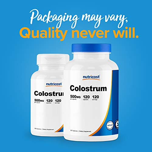 Foto 4 pulgar | Suplemento Nutricost De Calostro 500 Mg 120 Cápsulas - Venta Internacional.