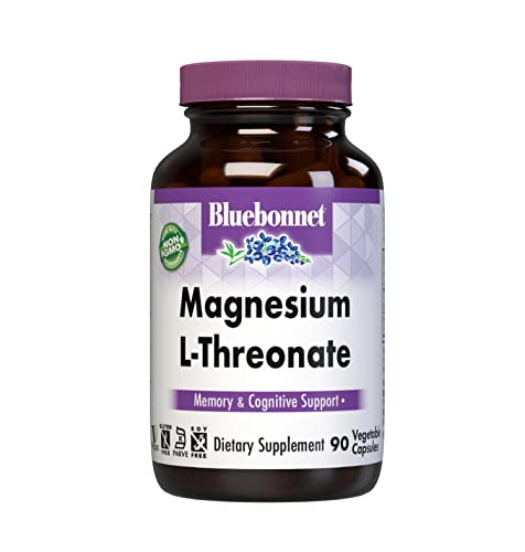 Foto 1 | Suplemento Bluebonnet Nutrition L-treonato De Magnesio 90 Cápsulas - Venta Internacional.