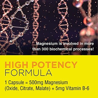 Foto 3 | Suplemento De 500 Mg De Magnesio De Nature's Life Para Huesos Y Músculos - Venta Internacional.