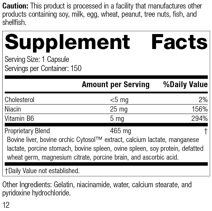 Foto 2 | Suplemento: Cápsulas Orchex De Standard Process Inc. - Venta Internacional.