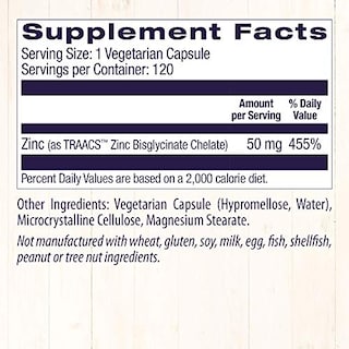 Foto 7 | Suplemento De Quelato De Bisglicinato De Zinc De Healthy Origins 50 Mg 12 - Venta Internacional.