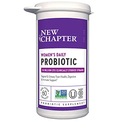 Probióticos New Chapter Women's Daily 60 Comprimidos Durante 2 Meses - Venta Internacional.