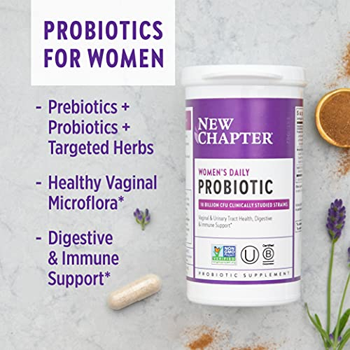 Foto 5 | Probióticos New Chapter Women's Daily 60 Comprimidos Durante 2 Meses - Venta Internacional.