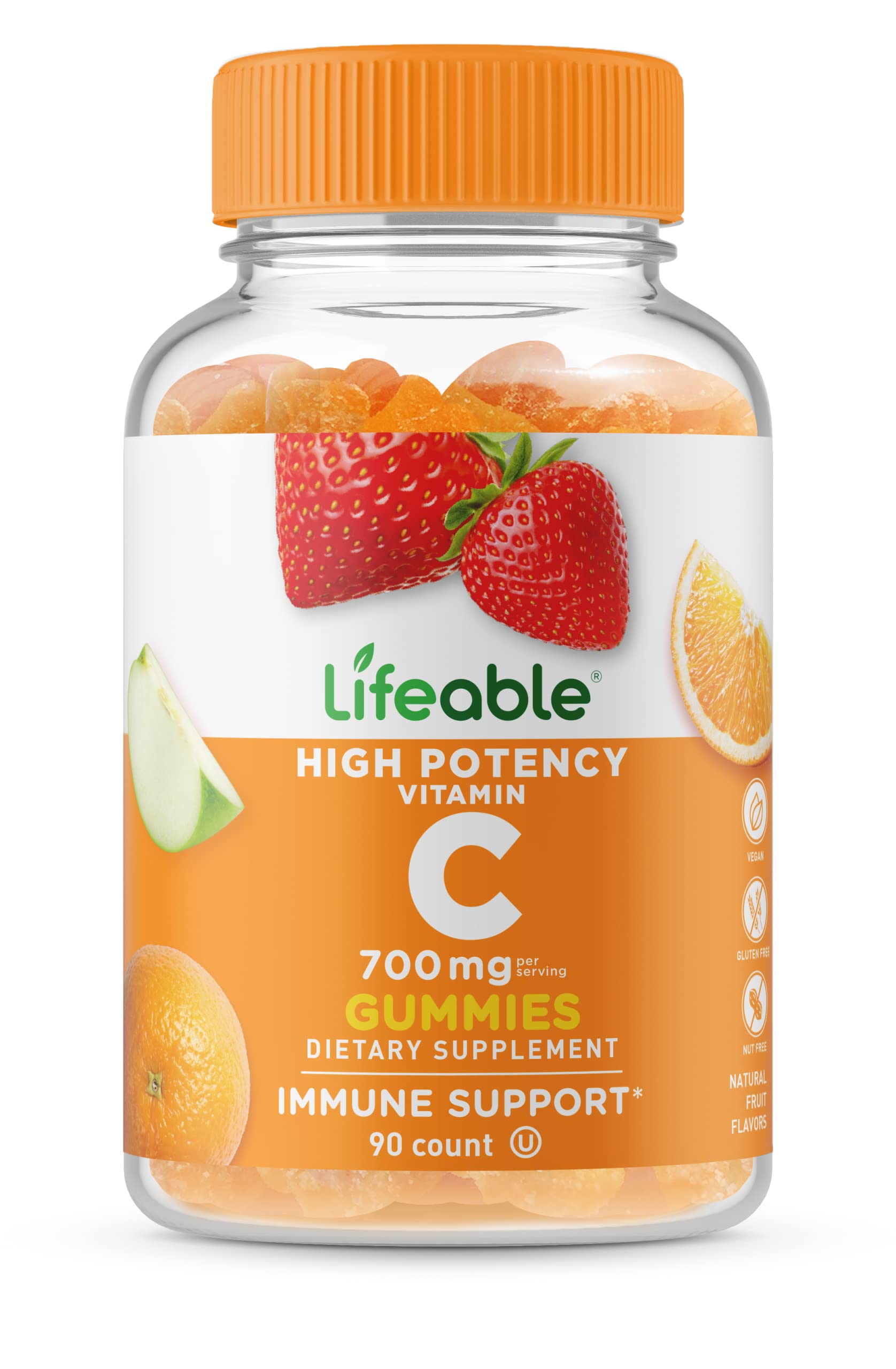 Gomitas de Vitamina C 1050 mg Lifeable- Venta Internacional.