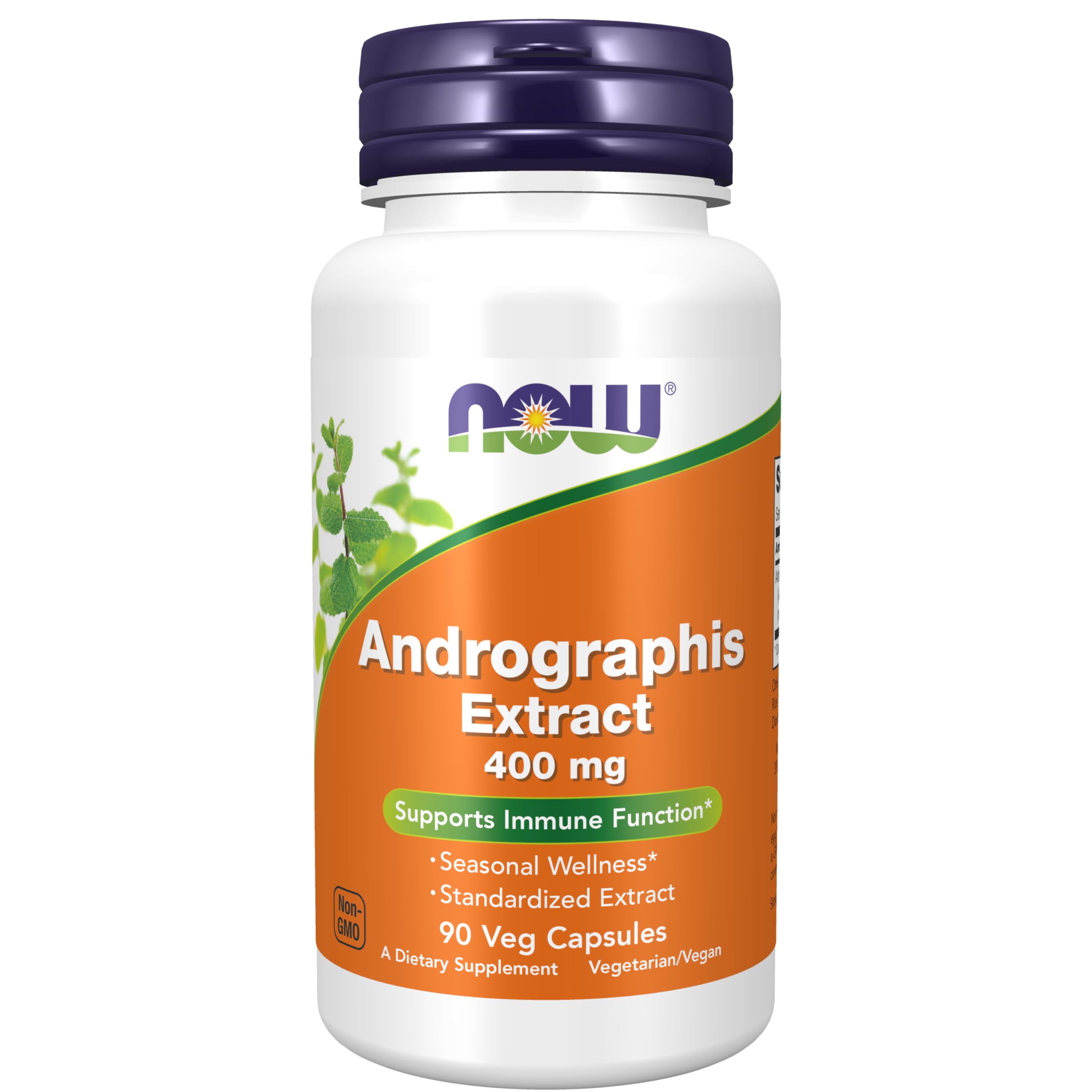 Foto 2 pulgar | Suplemento Now: Extracto De Andrographis, 400 Mg, 90 Cápsulas Vegetarianas - Venta Internacional.