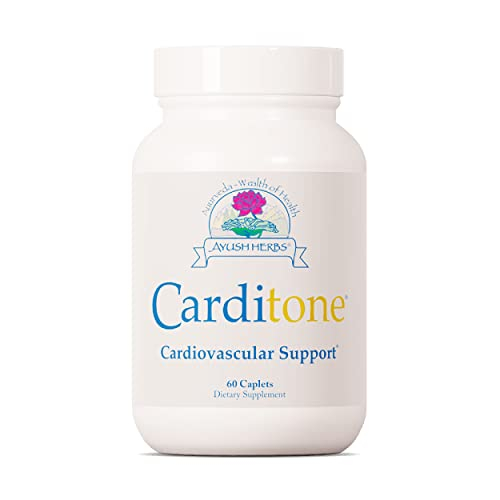 Foto 2 pulgar | Suplemento Ayush Herbs Carditone Blood Pressure 60 Comprimidos - Venta Internacional.
