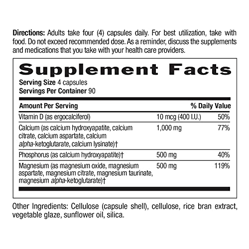 Foto 3 pulgar | Suplemento De Vitaminas Country Life Cal-mag +d 360 Vcap - Venta Internacional.