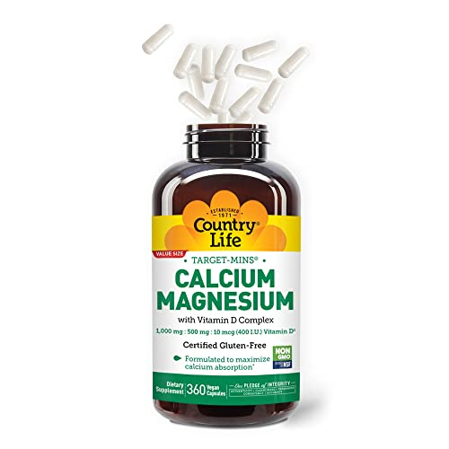 Foto 4 pulgar | Suplemento De Vitaminas Country Life Cal-mag +d 360 Vcap - Venta Internacional.