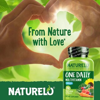 Foto 7 | Multivitamínico Naturelo One Daily Para Hombres Con Vitaminas Y Minerales - Venta Internacional.