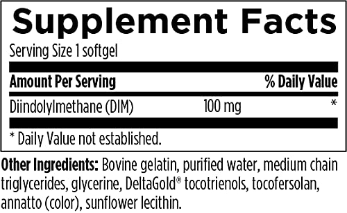 Foto 5 pulgar | Diseños De Suplementos Para La Salud Dim-evail 100 Mg (120 Cápsulas Blandas) - Venta Internacional.