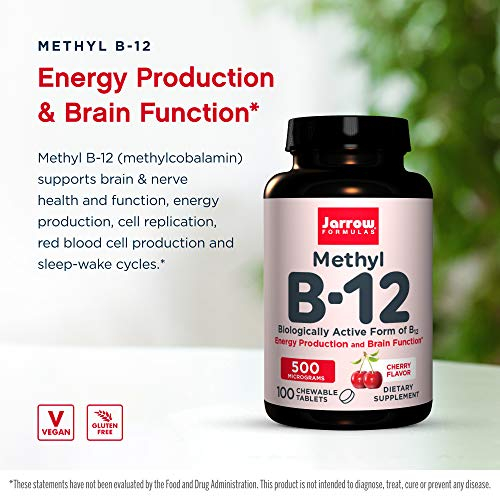 Foto 3 | Suplemento De Metil B-12 De Jarrow Formulas, 500 Mcg, 100 Tabletas - Venta Internacional.
