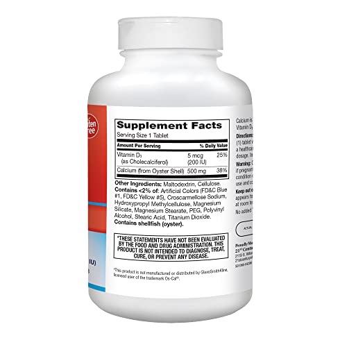 Foto 5 pulgar | Suplemento De Calcio 21st Century Calcium 500 Mg + D3 400 Table - Venta Internacional.