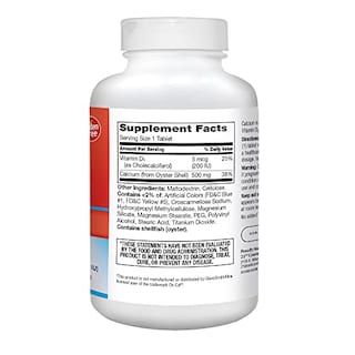 Foto 4 | Suplemento De Calcio 21st Century Calcium 500 Mg + D3 400 Table - Venta Internacional.