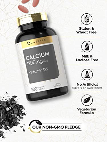 Foto 4 | Suplemento Calcium Carlyle 1200 Mg Con Vitamina D3 300 Comprimidos - Venta Internacional.