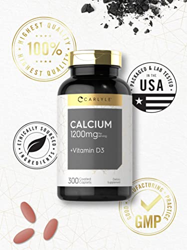 Foto 6 pulgar | Suplemento Calcium Carlyle 1200 Mg Con Vitamina D3 300 Comprimidos - Venta Internacional.