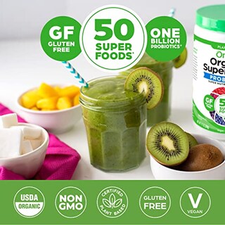 Foto 4 | Superfoods En Polvo Orgain Organic Green Original 280 G - Venta Internacional.