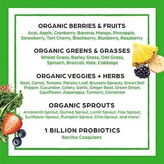 Foto 5 | Superfoods En Polvo Orgain Organic Green Original 280 G - Venta Internacional.