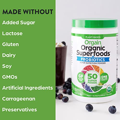 Foto 7 pulgar | Superfoods En Polvo Orgain Organic Green Original 280 G - Venta Internacional.