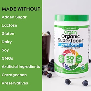 Foto 6 | Superfoods En Polvo Orgain Organic Green Original 280 G - Venta Internacional.