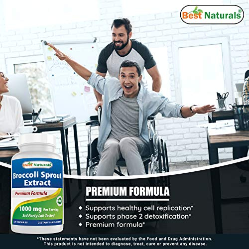 Foto 5 pulgar | Suplemento Best Naturals: Extracto De Brotes De Brócoli, 1000 Mg, 120 - Venta Internacional.