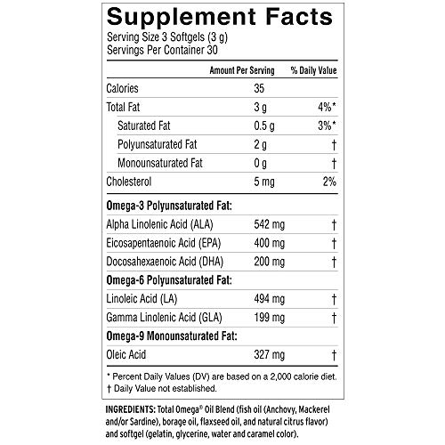 Foto 4 pulgar | Suplemento Barlean's Master Blend Total Omega 3-6-9 90 G - Venta Internacional.