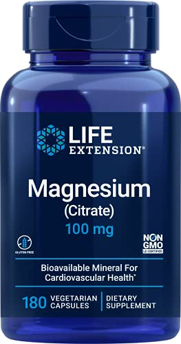 Foto 2 pulgar | Suplemento Life Extension De Citrato De Magnesio 100 Mg 180 Cápsulas - Venta Internacional.