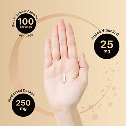 Foto 5 pulgar | Suplemento De Ácido Hialurónico Naturebell 250 Mg Con Vitamina C 200 - Venta Internacional.