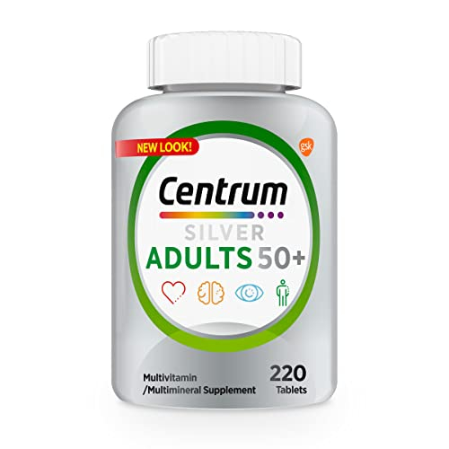 Foto 2 pulgar | Multivitamin Centrum Silver Para Adultos Mayores De 50 Años, 220 Comprimidos - Venta Internacional.