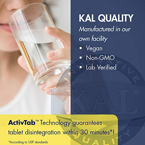 Foto 5 pulgar | Suplemento De Levadura Nutricional Kal Con Vitamina B12, Biotina Y Ácido Fólico  - Venta Internacional.