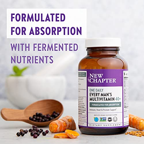 Foto 5 pulgar | Multivitamínico New Chapter Every Man's One Daily 40+ 72 Unidades - Venta Internacional.