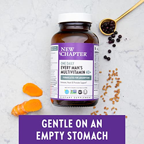 Foto 7 pulgar | Multivitamínico New Chapter Every Man's One Daily 40+ 72 Unidades - Venta Internacional.